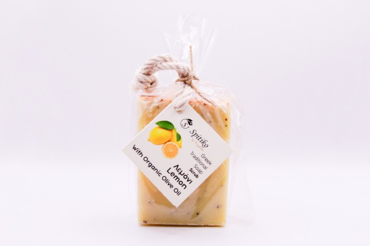 Σαπούνι με Λεμόνι & Οργανικό Ελαιόλαδο