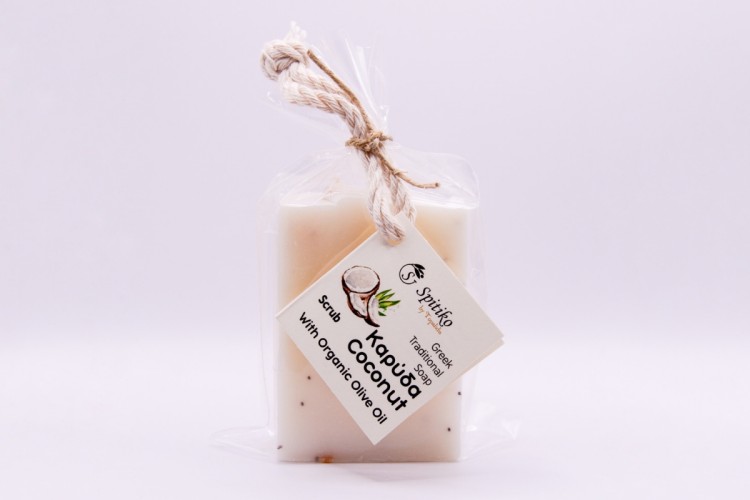 Σαπούνι με Καρύδα & Οργανικό Ελαιόλαδο