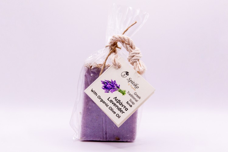 Σαπούνι με Λεβάντα & Οργανικό Ελαιόλαδο