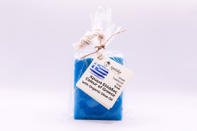 Σαπούνι με Χρώμα Ελλάδος & Οργανικό Ελαιόλαδο