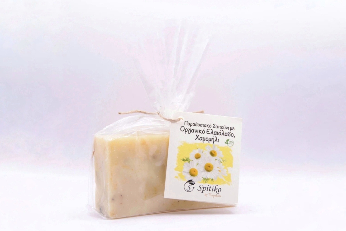 Σαπούνι με Χαμομήλι & Οργανικό Ελαιόλαδο