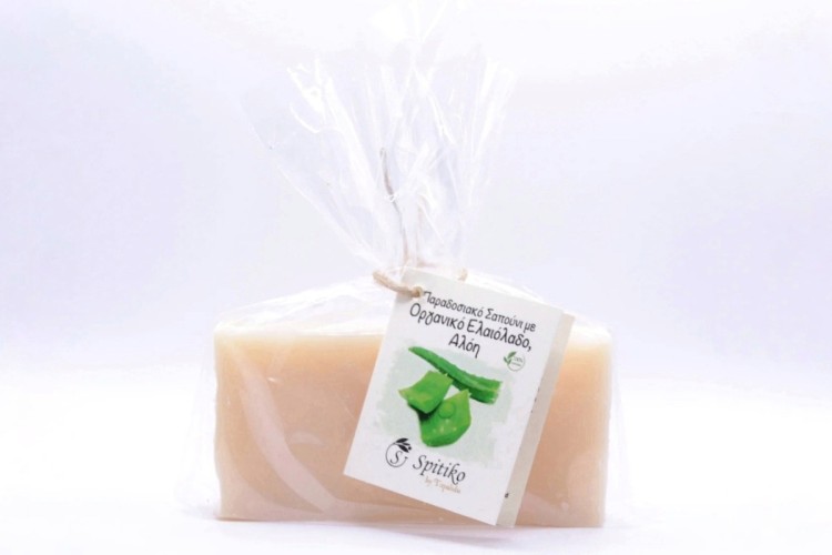 Σαπούνι με Αλόη Βέρα & Οργανικό Ελαιόλαδο