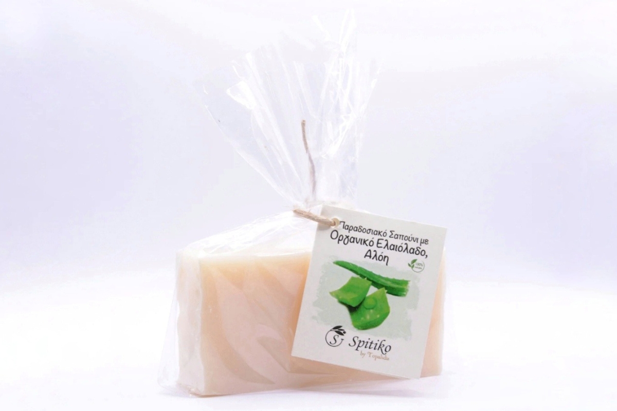 Σαπούνι με Αλόη Βέρα & Οργανικό Ελαιόλαδο