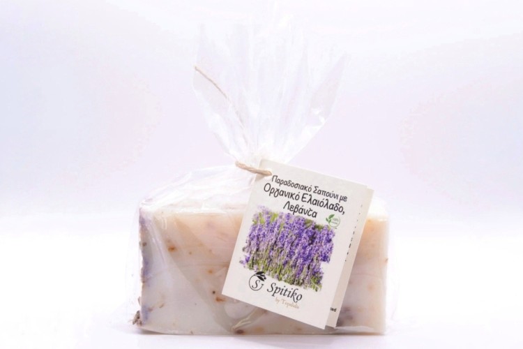 Σαπούνι με Λεβάντα & Οργανικό Ελαιόλαδο