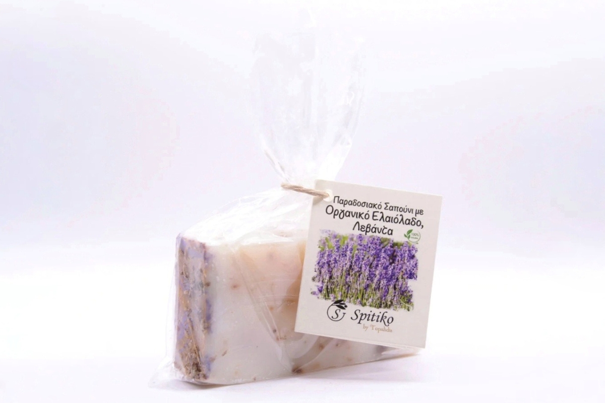 Σαπούνι με Λεβάντα & Οργανικό Ελαιόλαδο